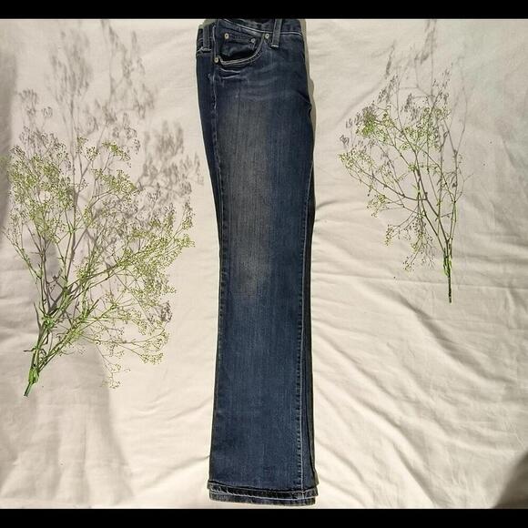 Y2k Mossimo Supply Co Women's 7R Fit 6 W30 L32 Dark Wash Bootcut Western Jeans - Picture 6 of 16